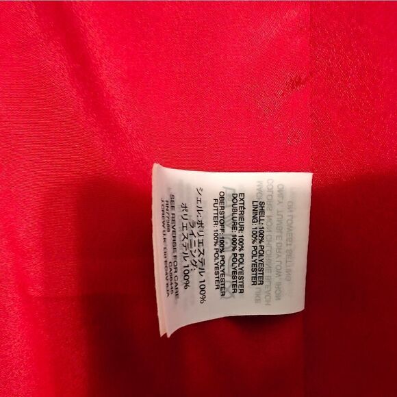 NWOT J. Crew Red Wrap Tie Front Dress with Bishop Sleeves Sz 8 - Picture 10 of 11